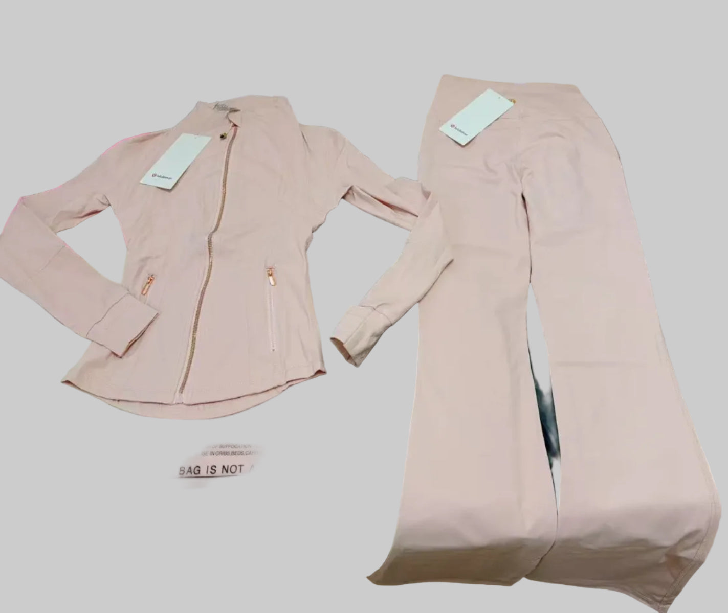 Flare 2-Piece Set (Gold Zip)